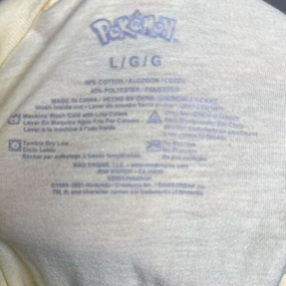 Pokemon Women's Yellow Crop-top Large - Picture 3 of 4